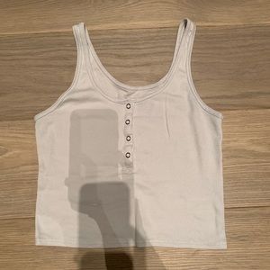 light purple button up tank top by wild fable